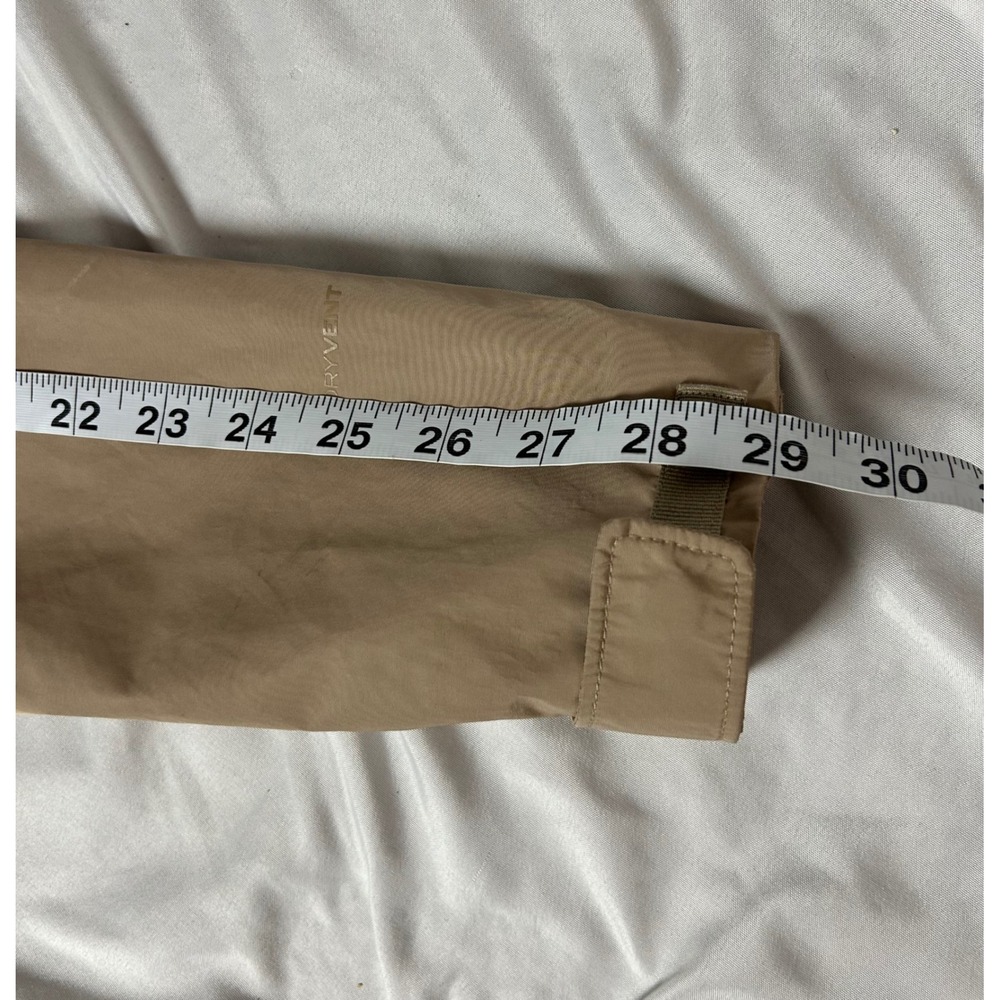 The North Face Womens Cagoule DryVent Parka Rain Jacket Tan XS NF0A2S51 - Picture 12 of 16